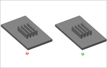 Spacing between two Parallel Ribs guidelines in Injection Molding Design