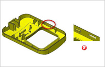 Undercut Detection guidelines in Injection Molding