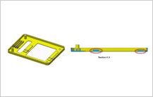 uniform wall thickness design guidelines in Injection Molding