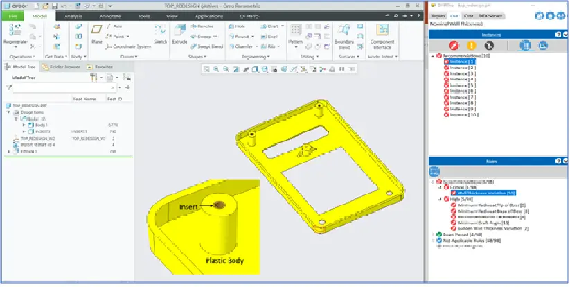 DFMPro for defense industry