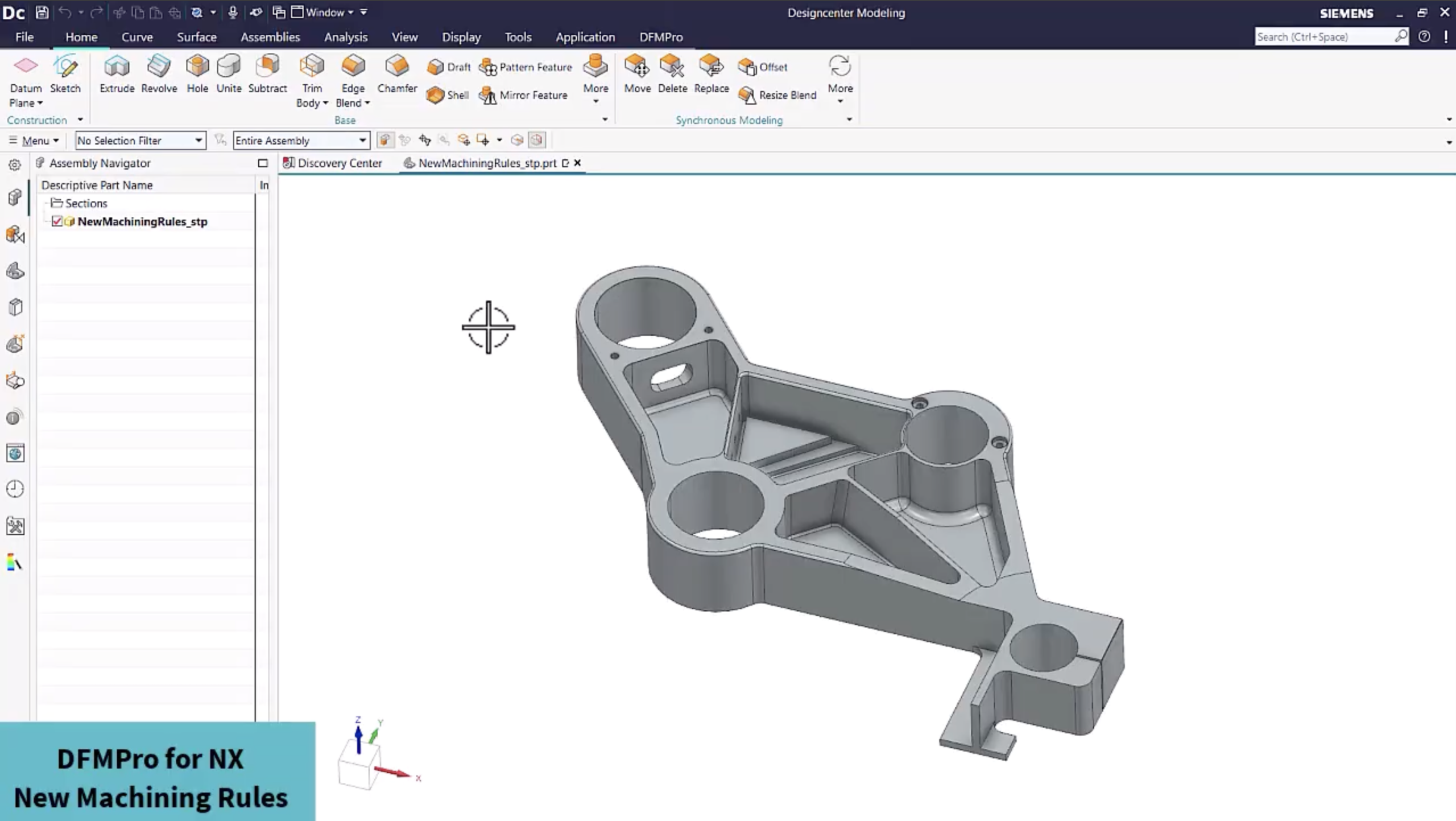 New NX Machining Rules | Boost Efficiency with HCL DFMPro